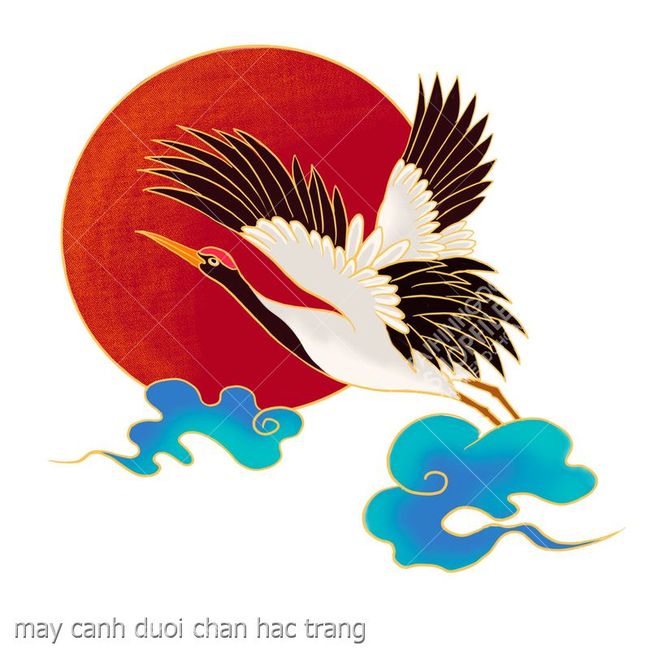 may canh duoi chan hac trang